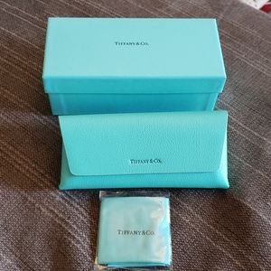 Tiffany & co. Leather eyeglass case